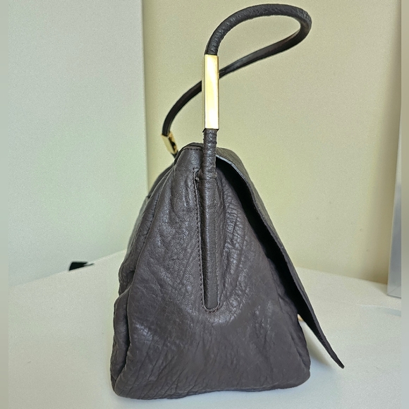 Stuart Weitzman Leather Satchel - Picture 6 of 12